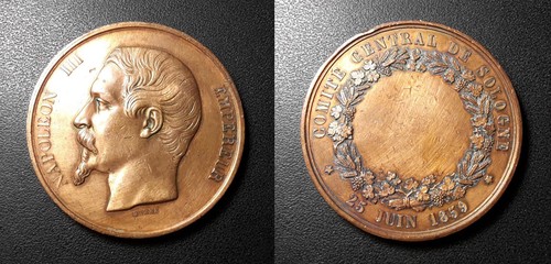 Napoléon iii médaille - napoléon,